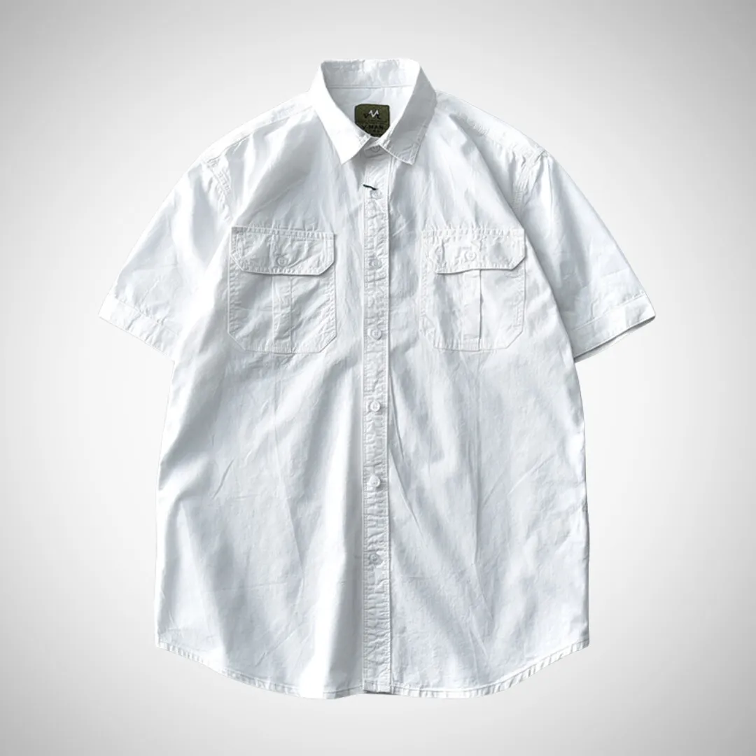 Jasper Cotton Short Sleeve Shirt