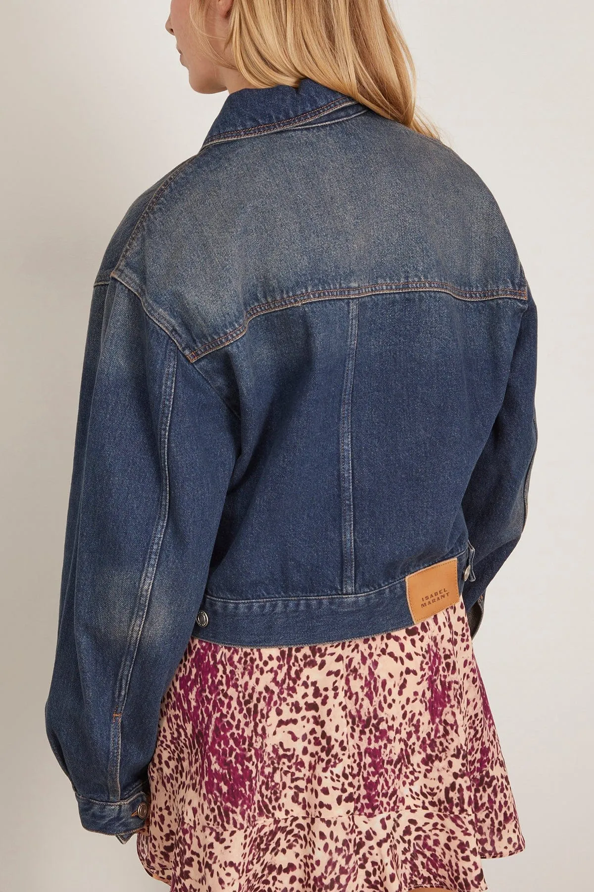Josephine Jacket in Faded Blue
