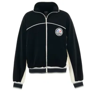LASTMAN LM TRACK JACKET/VELOUR / BLACK