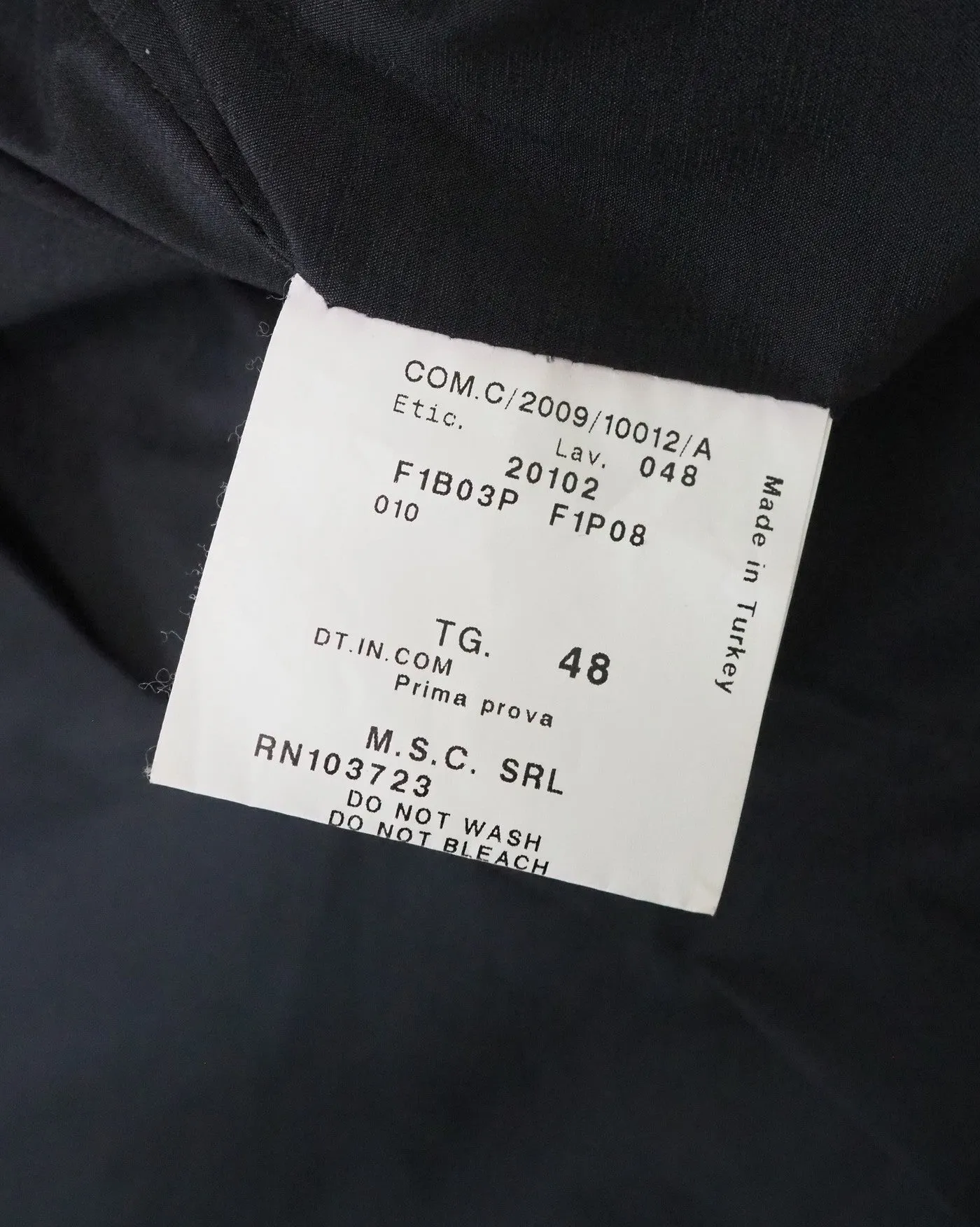 Lightweight Leather Jacket Square Detailing
