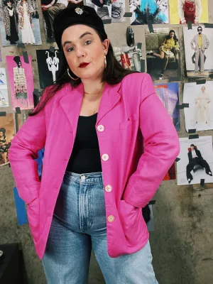 Lightweight Pink Blazer