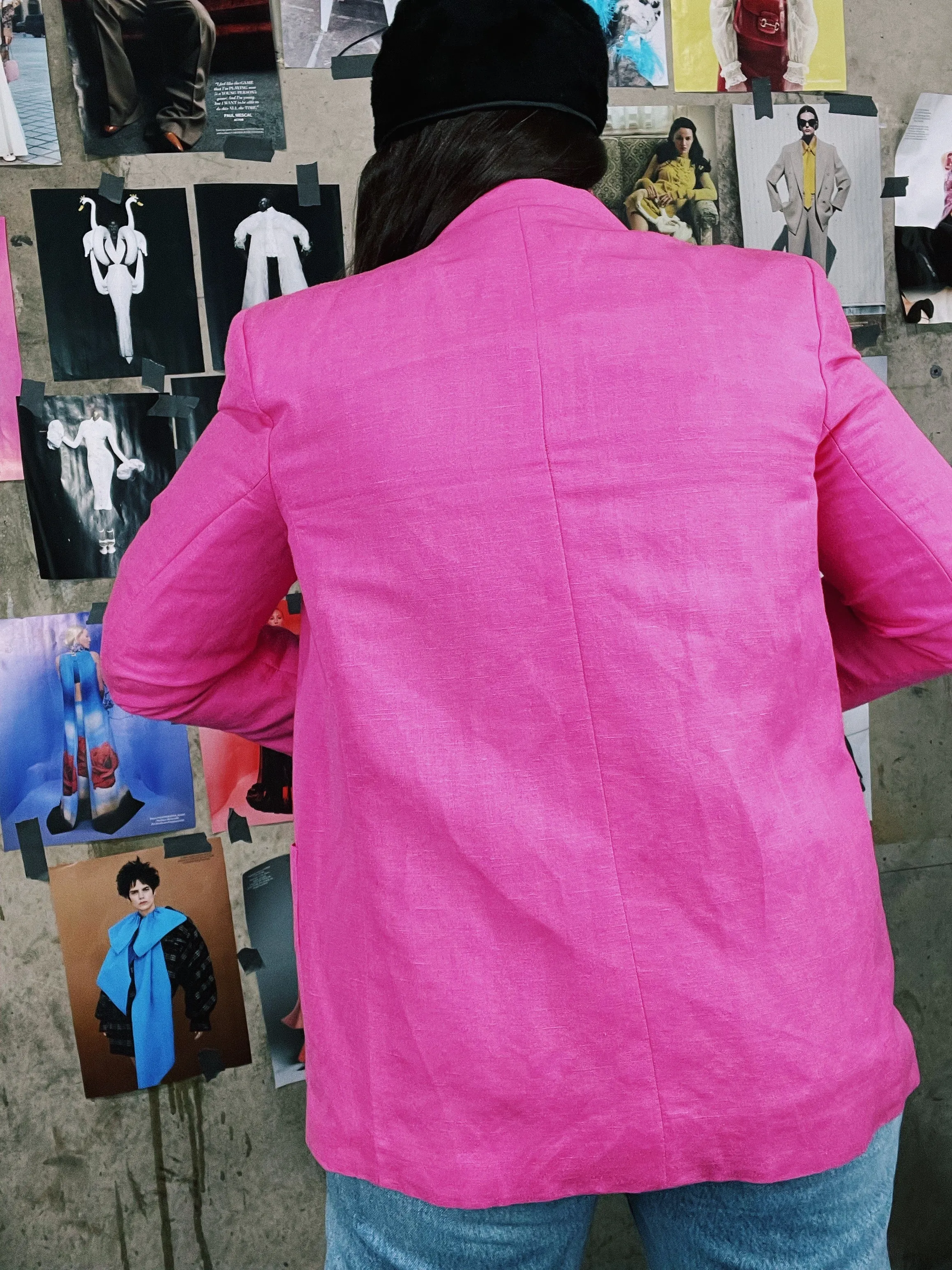 Lightweight Pink Blazer