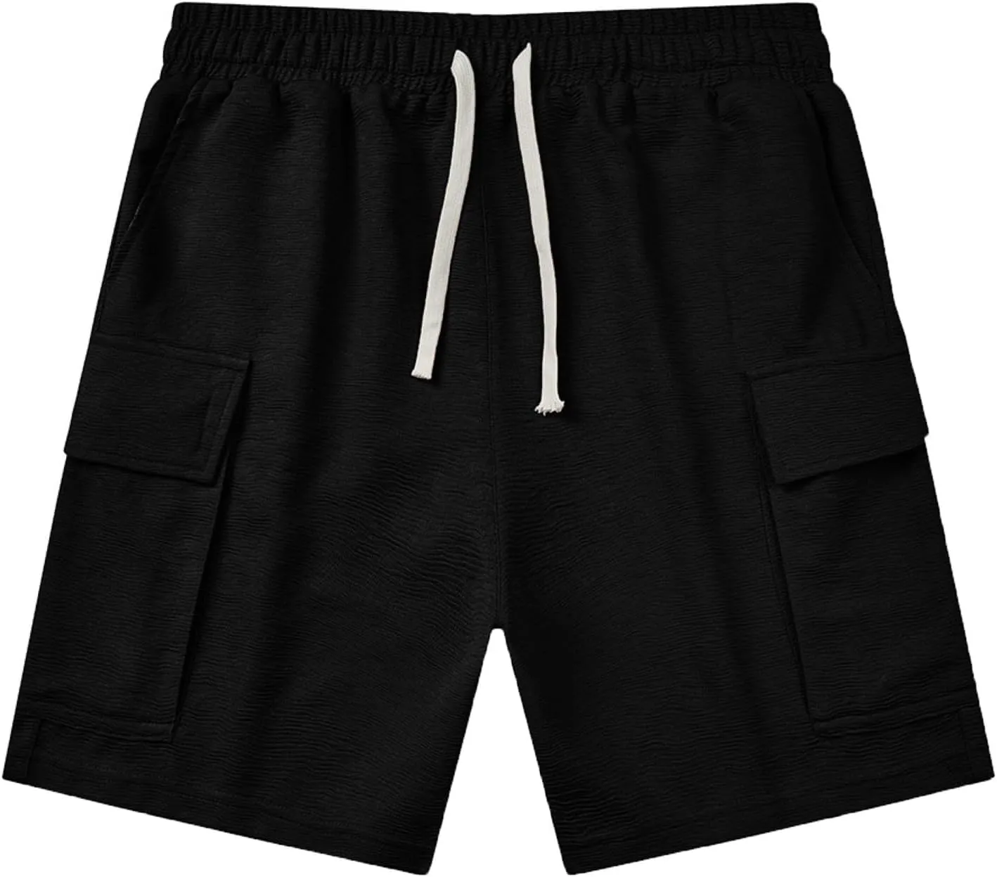 Men Shorts Casual Slim-Fit Elastic Beach Shorts Gym Basketball Lightweight Classic Regular Comfort Activewear Pants