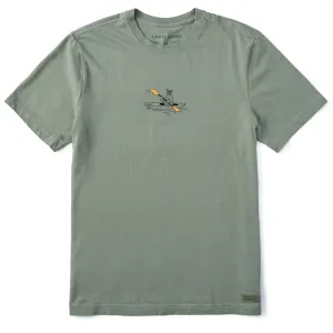 Men's Bear Kayak Short Sleeve Crusher Tee