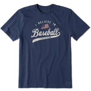 Men's I Believe in Baseball Short Sleeve Tee