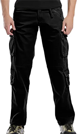 Mens Work Pants Big and Tall Hiking Pants Mens Black Stretchy Work Pants All Terrain Cargo Pants for Men Khaki Pants