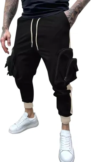 Mens Work Pants Big and Tall Hiking Pants Mens Black Stretchy Work Pants All Terrain Cargo Pants for Men Khaki Pants