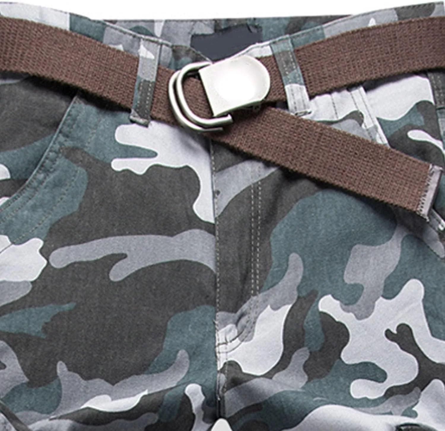 Military Tactical Pants for Men Straight Leg Army Combat Camo Multi Pockets Cargo Pants Camouflage Hunting Work Pants
