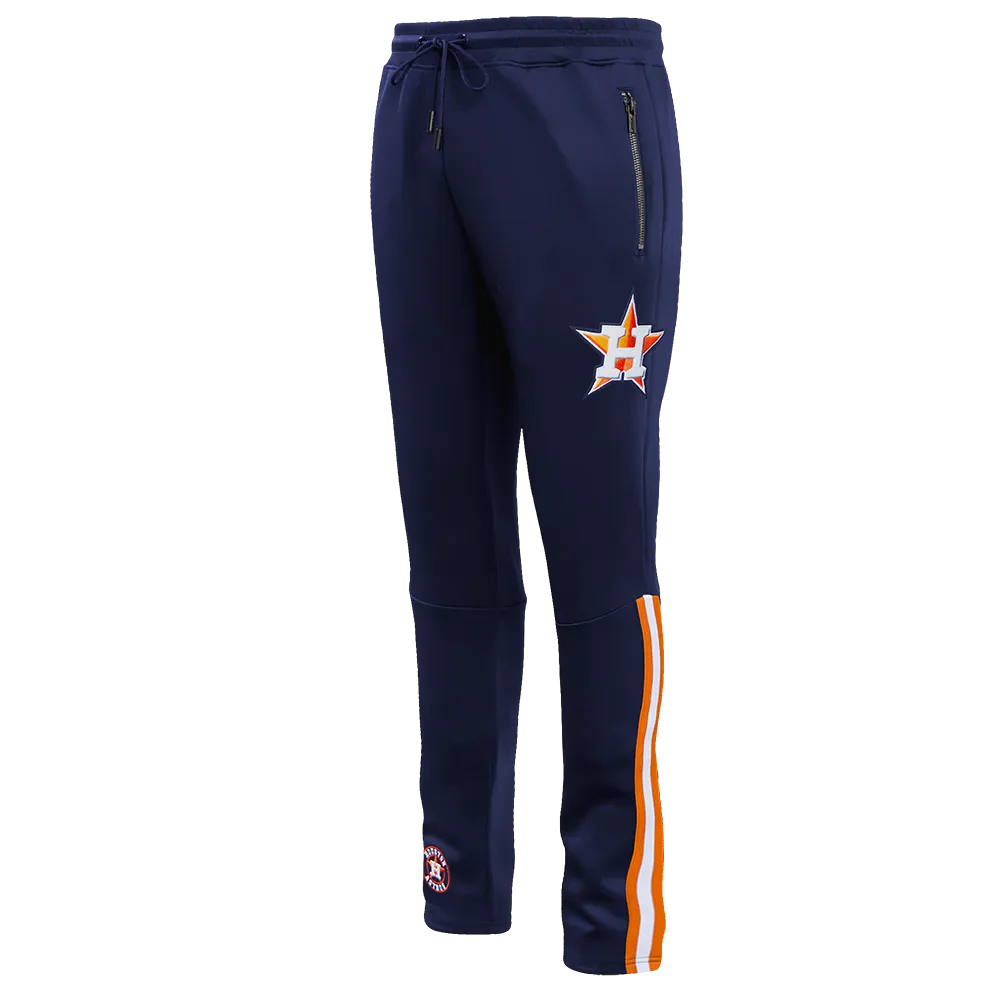 MLB HUSTON ASTRO CLASSIC MEN'S TRACK PANT (MIDNIGHT NAVY/ORANGE)