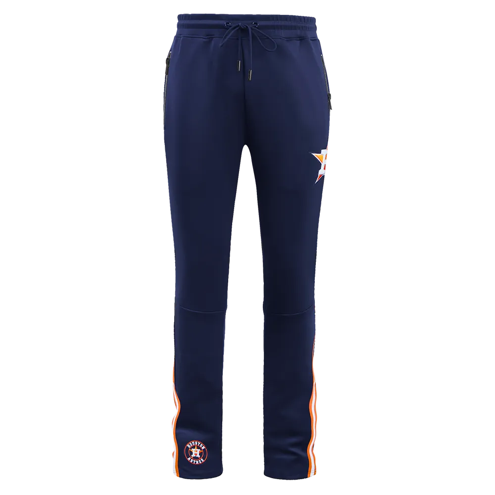 MLB HUSTON ASTRO CLASSIC MEN'S TRACK PANT (MIDNIGHT NAVY/ORANGE)