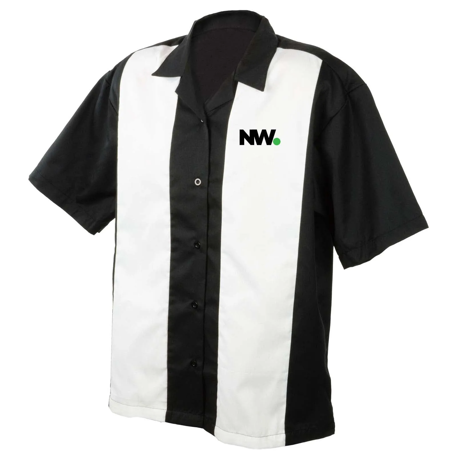 Nationwide Video Logo Embroidered Retro Bowling Shirts