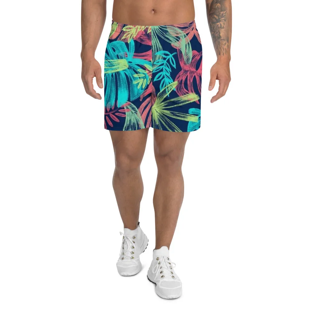 'Neotropical' men's athleisure shorts