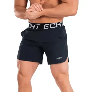 New Men’s Fitness Bodybuilding Shorts – Quick-Dry Breathable Summer Workout & Beach Shorts