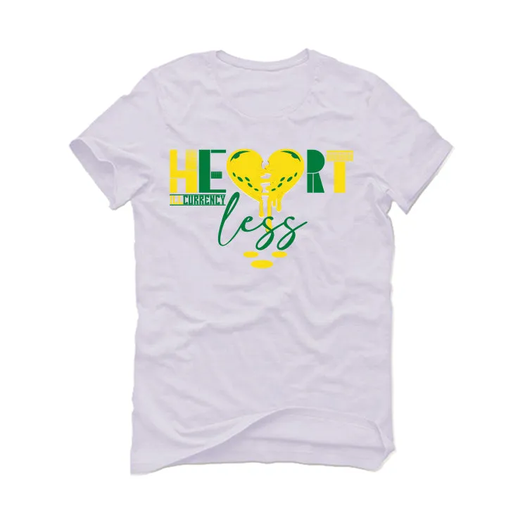 Nike Dunk Low “Reverse Brazil” White T-Shirt (Heartless)