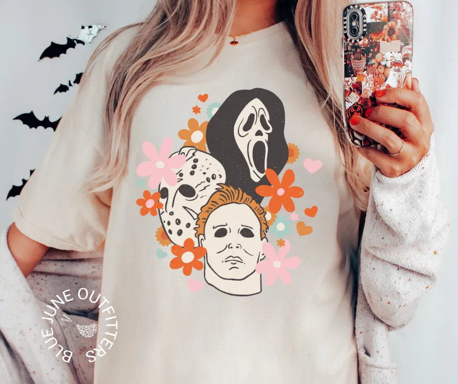 Nostalgic Halloween Slashers | Comfort Colors Tee