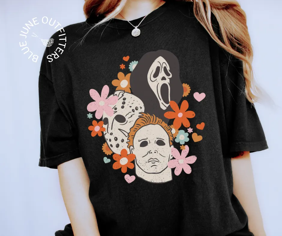 Nostalgic Halloween Slashers | Comfort Colors Tee