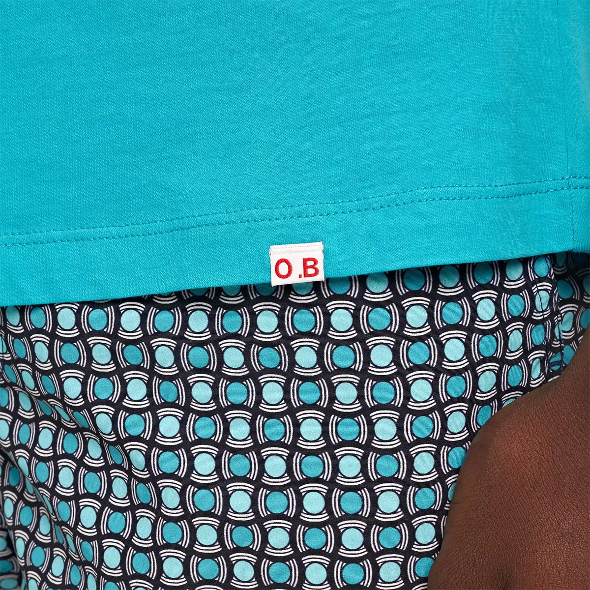 Orlebar Brown - OB-T Tee in Crystal Sea
