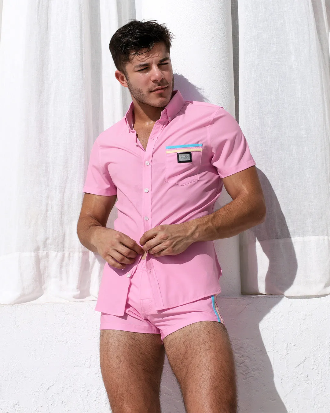 PADAM PINK - Stretch Shirt
