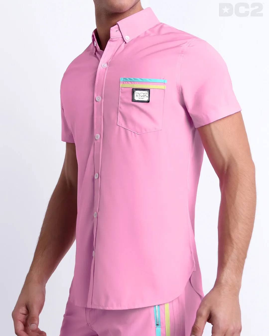 PADAM PINK - Stretch Shirt