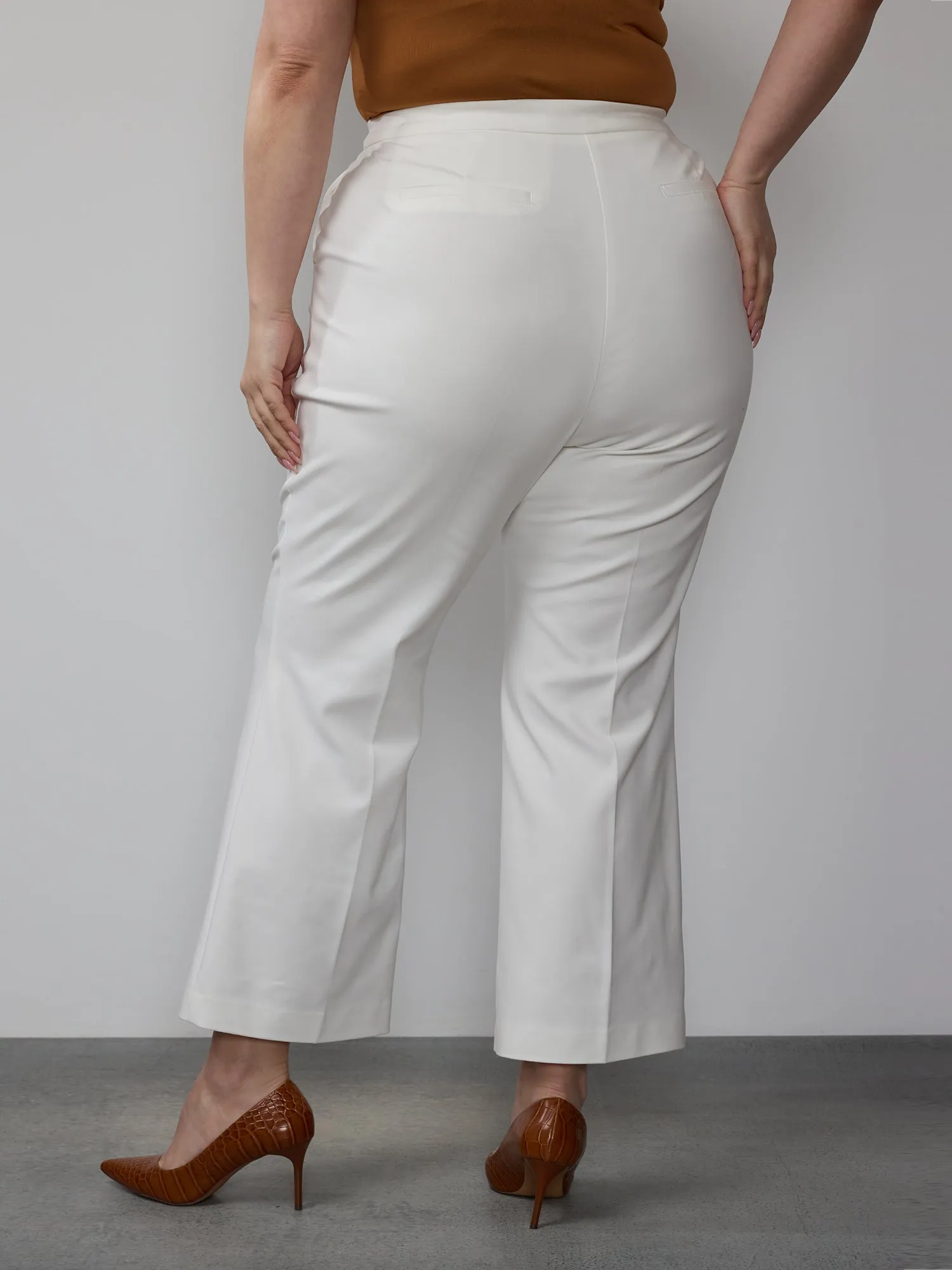 Plus Essential High Rise Bootcut Pant