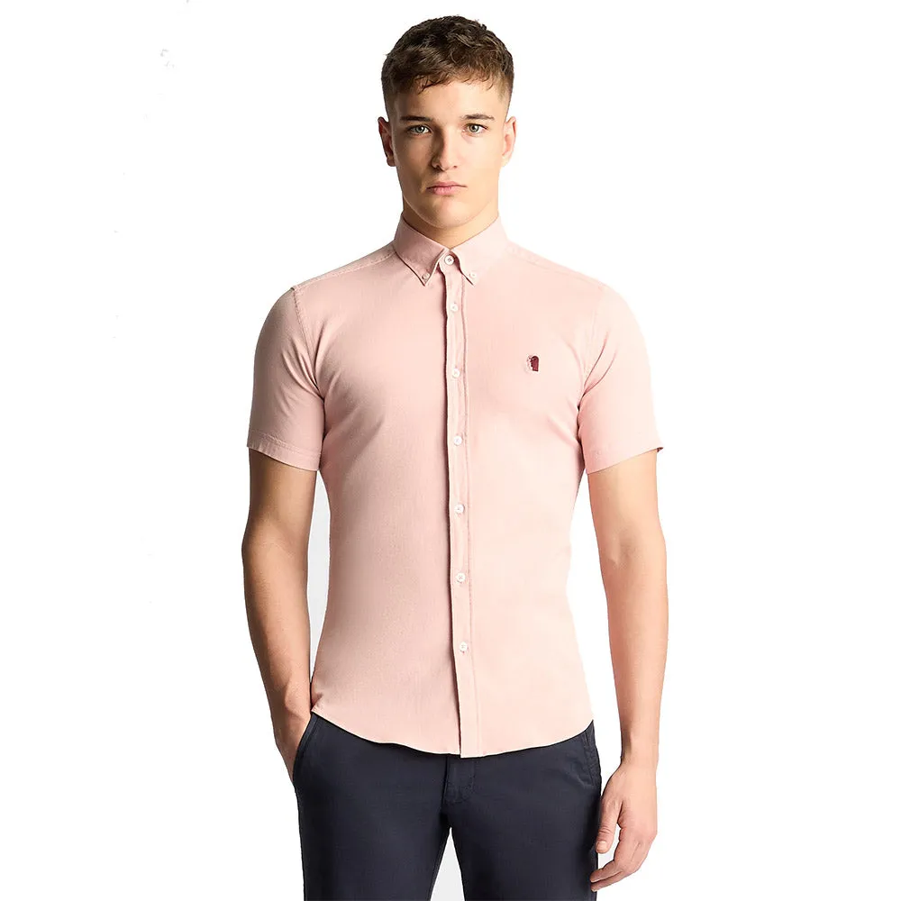 Remus Uomo Short Sleeve Shirt | Pink