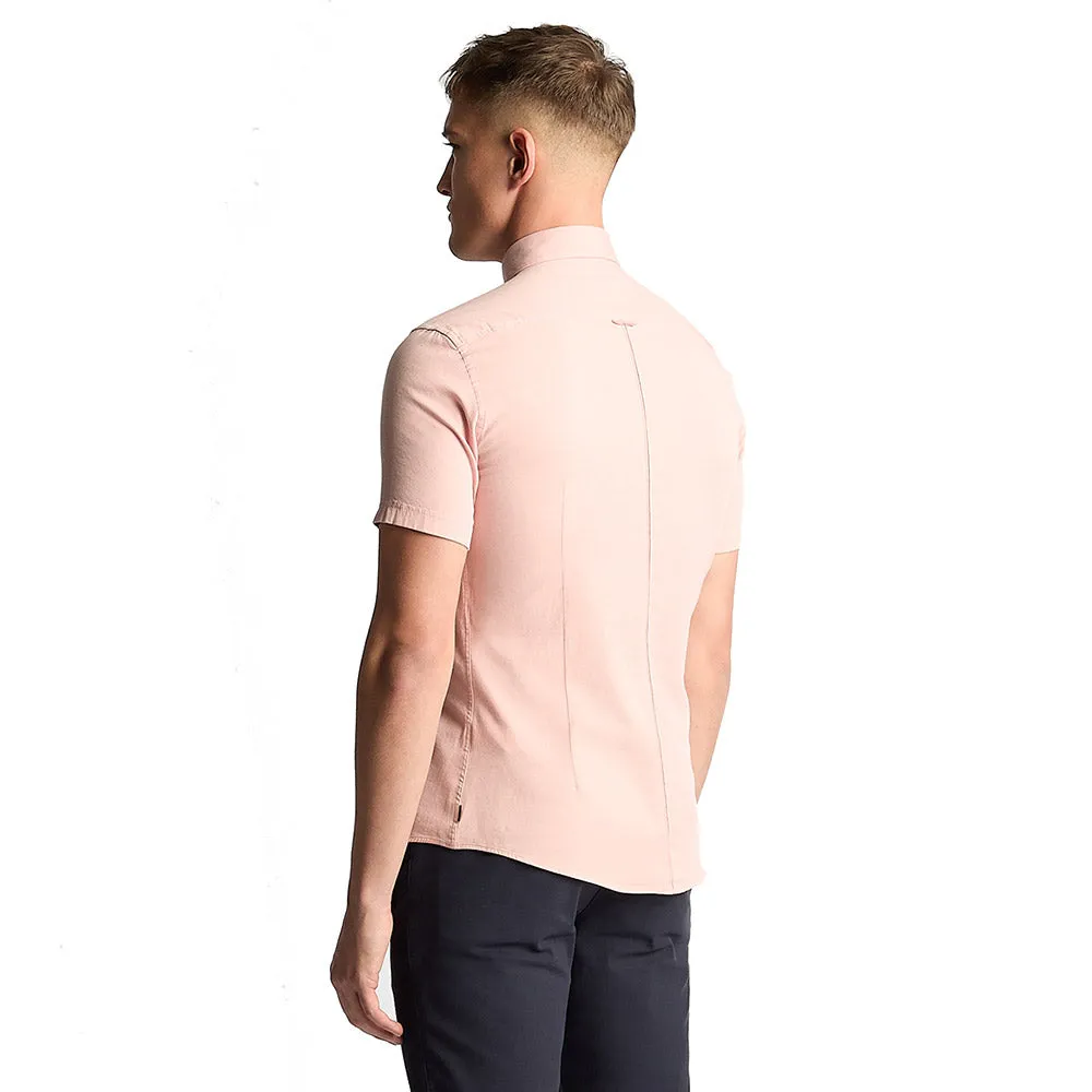 Remus Uomo Short Sleeve Shirt | Pink