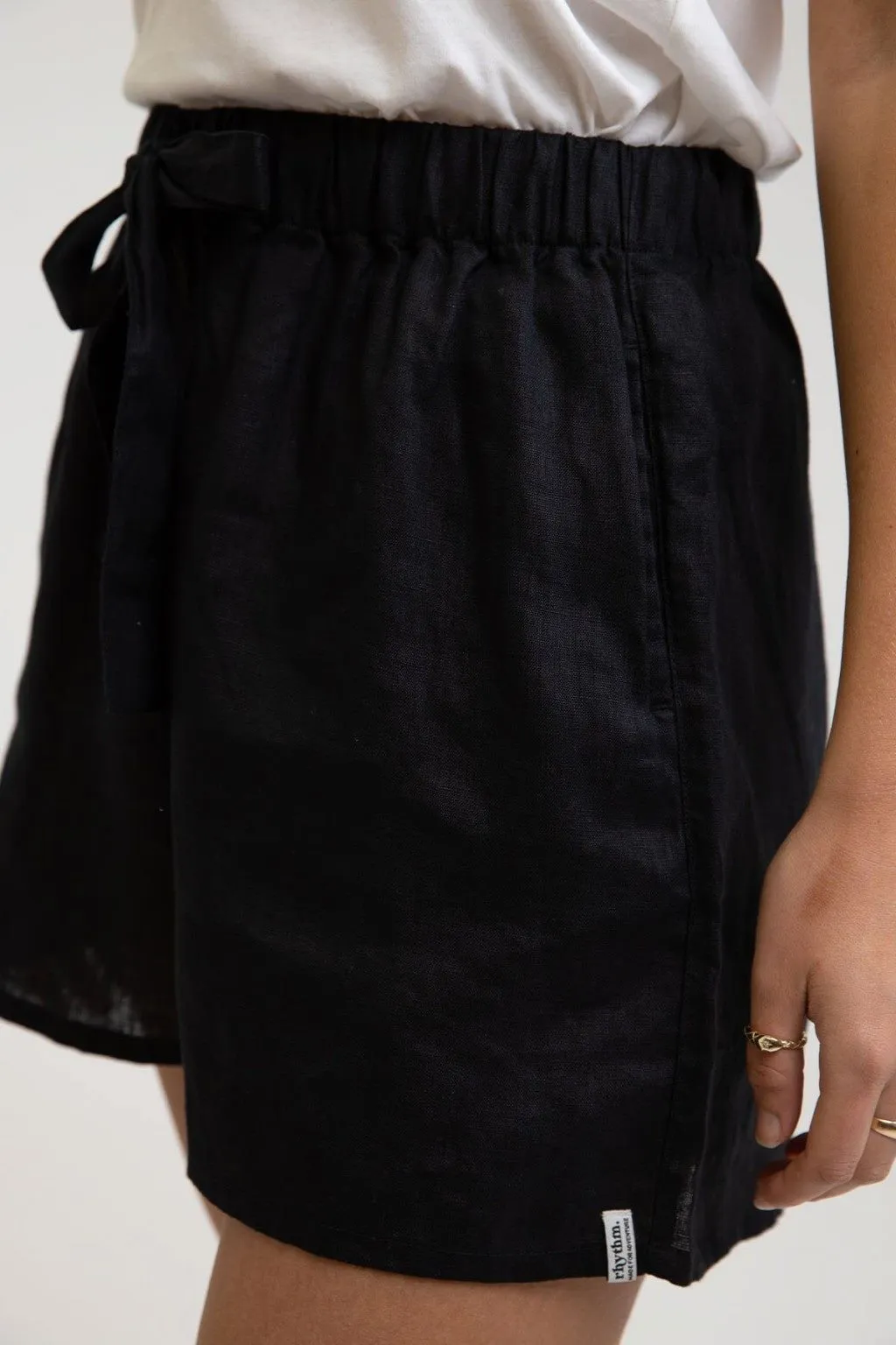 Rhythm Beach Short Black