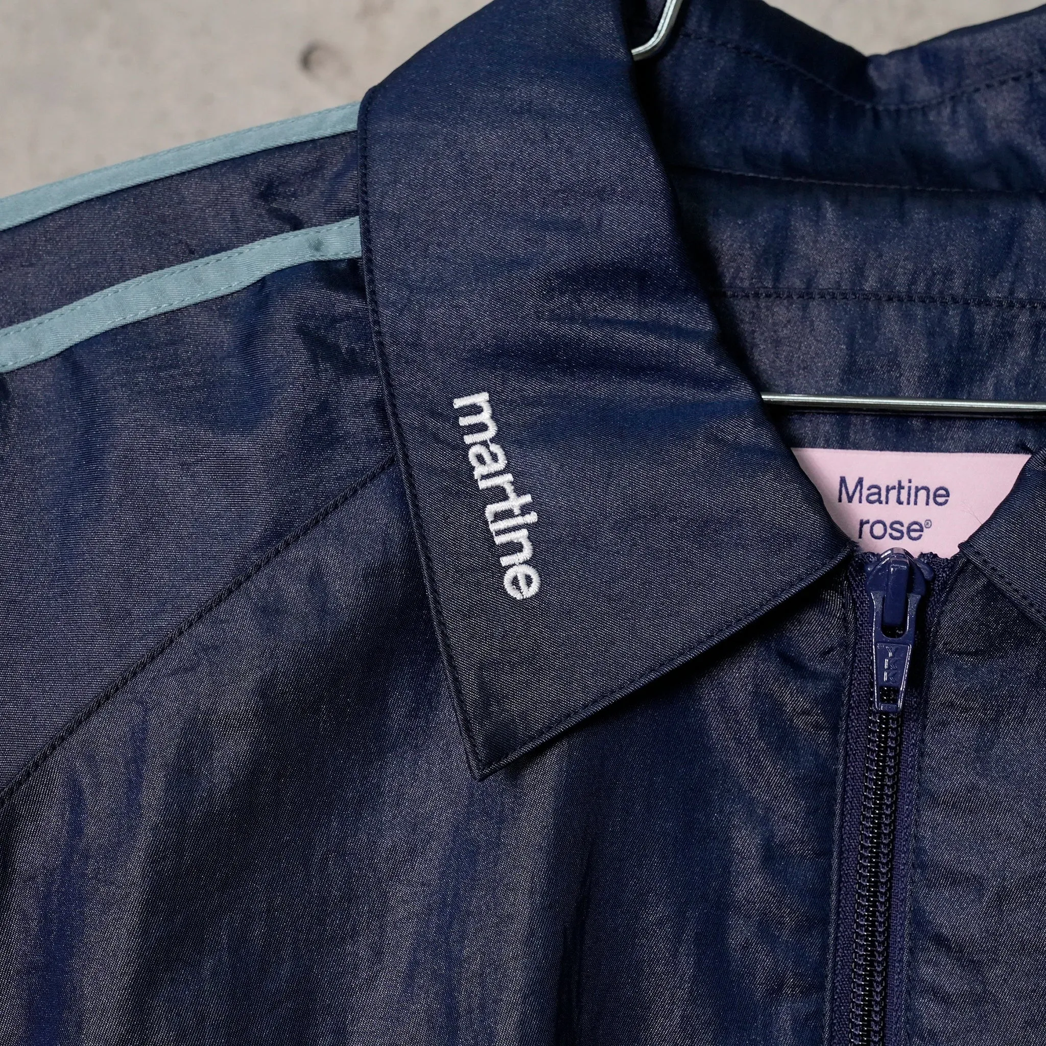 SHIRT TRACK JACKET / BLUE NAVY