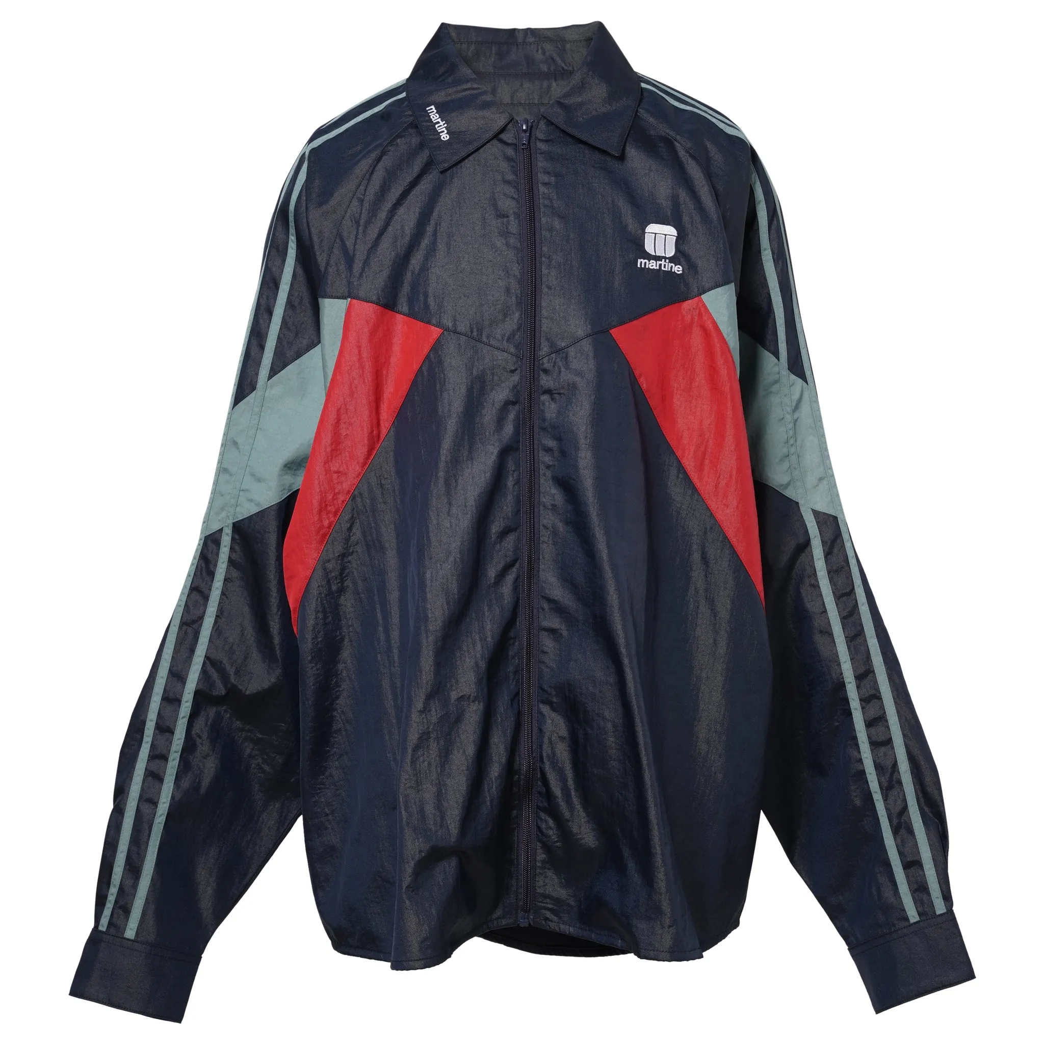 SHIRT TRACK JACKET / BLUE NAVY