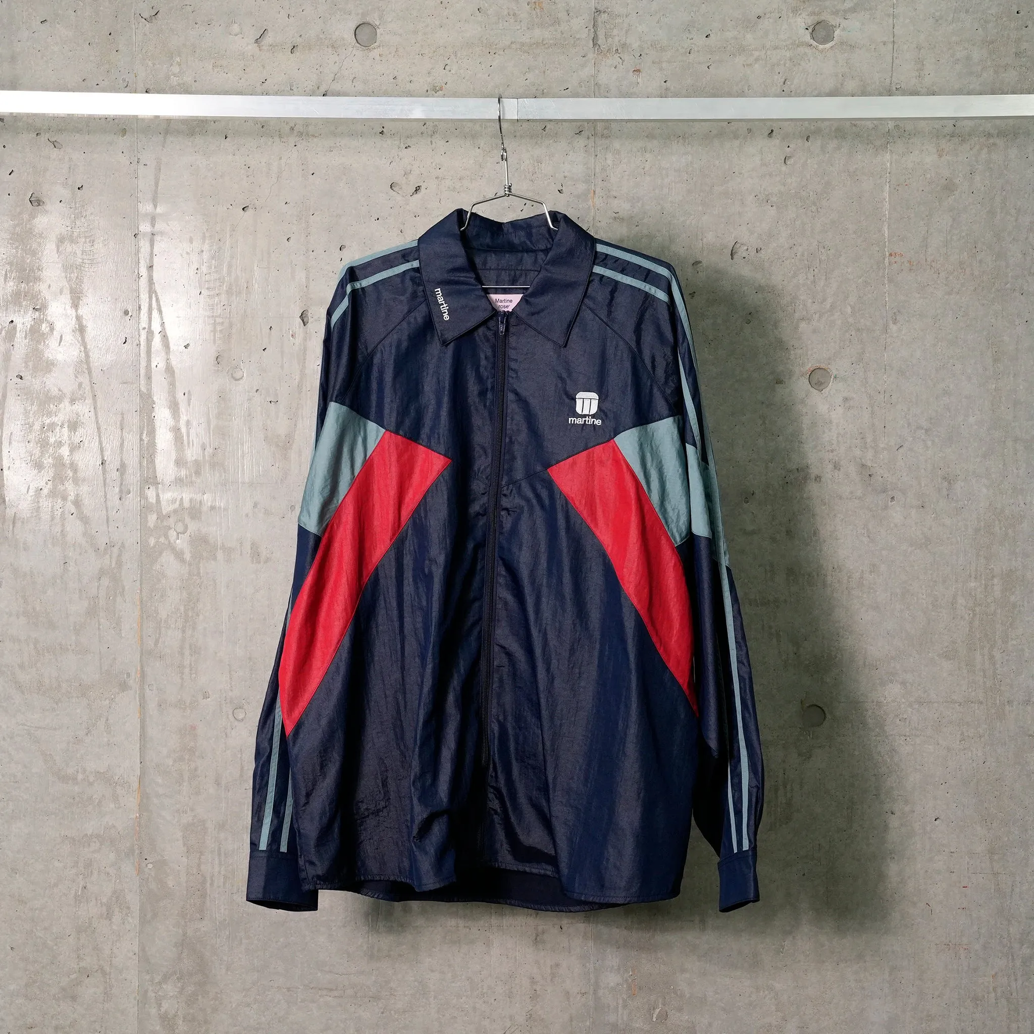 SHIRT TRACK JACKET / BLUE NAVY