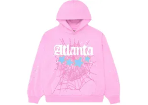 SP5DER ATLANTA HOODIE PINK