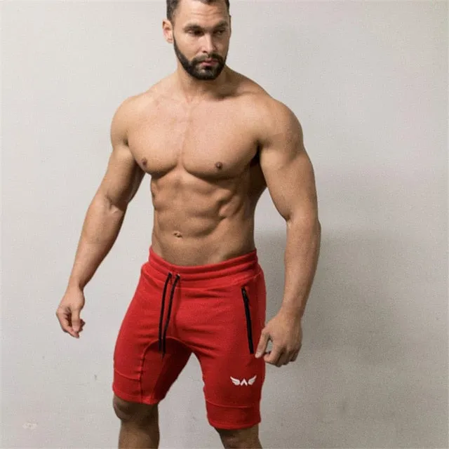 Sport Men's Running Shorts Slim fit Bodybuilding