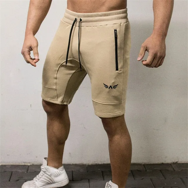 Sport Men's Running Shorts Slim fit Bodybuilding