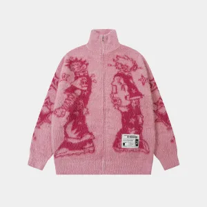 Street Graph | High Street Graphic Fleece Jacket