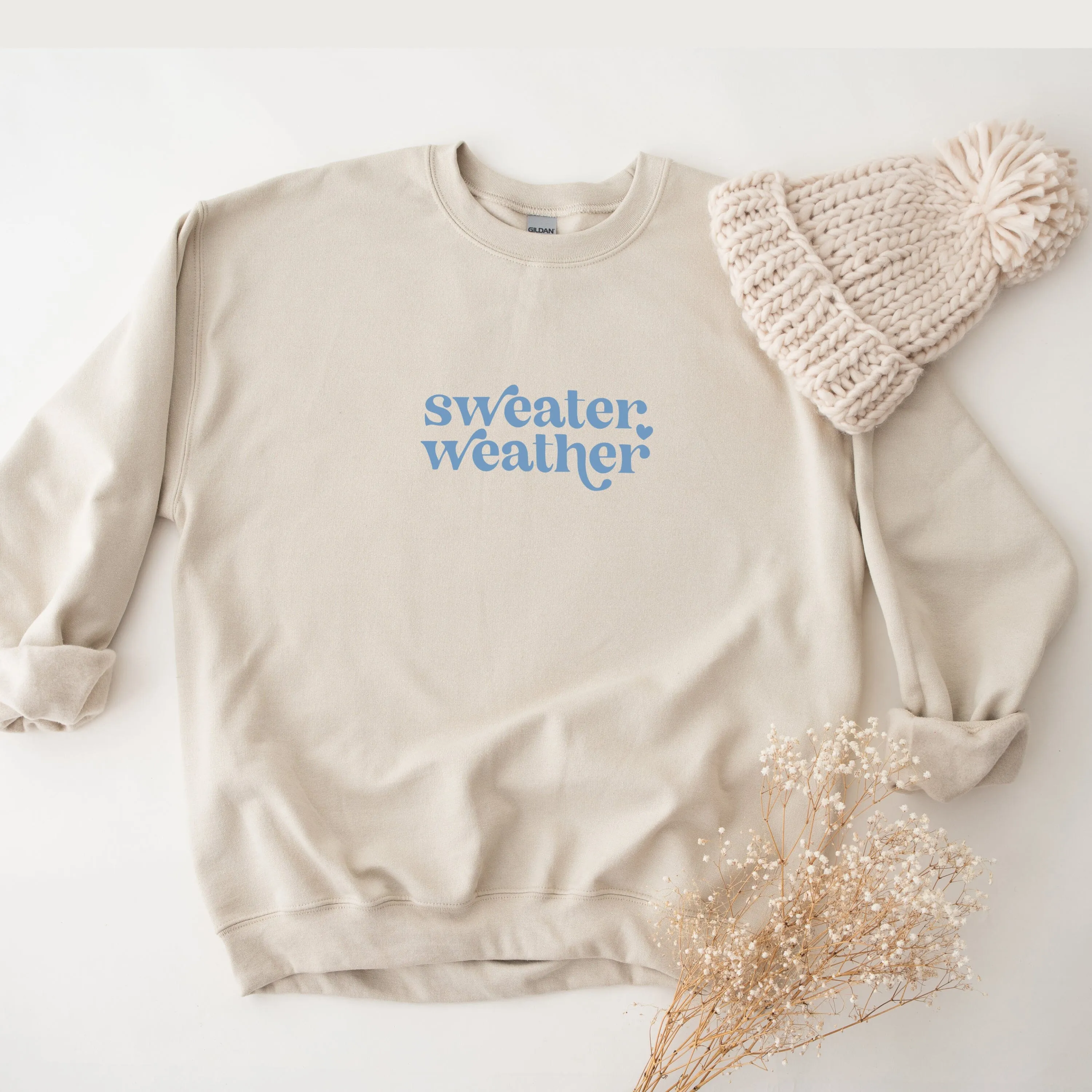 Sweater Weather Vanilla Sweatshirt