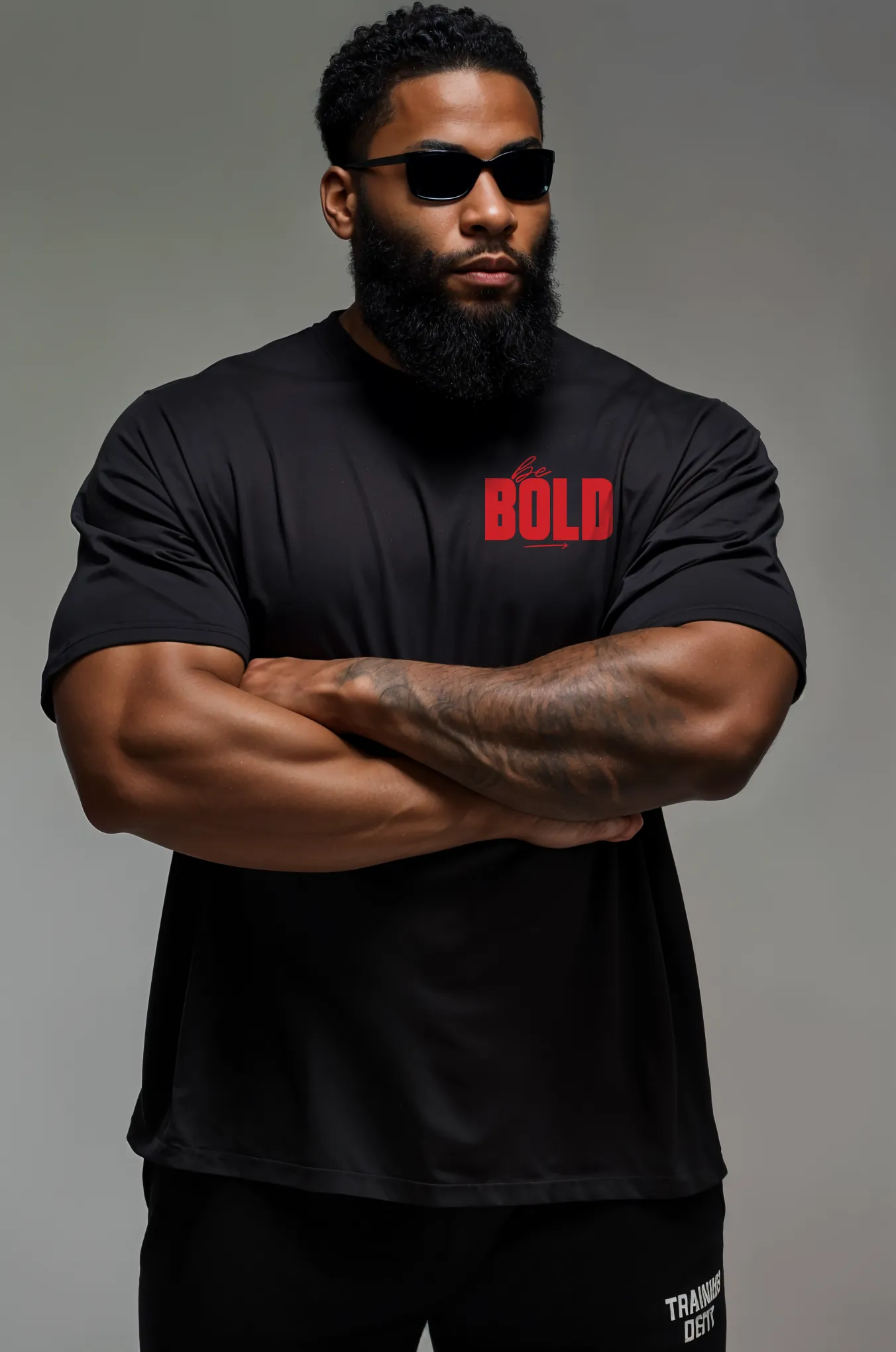 T-Shirt - Black - Bring The Bold Back - Oversized