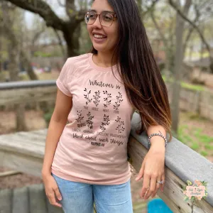 THINK ABOUT SUCH THINGS SHORT SLEEVE WOMEN'S T-SHIRT | UNISEX CUT