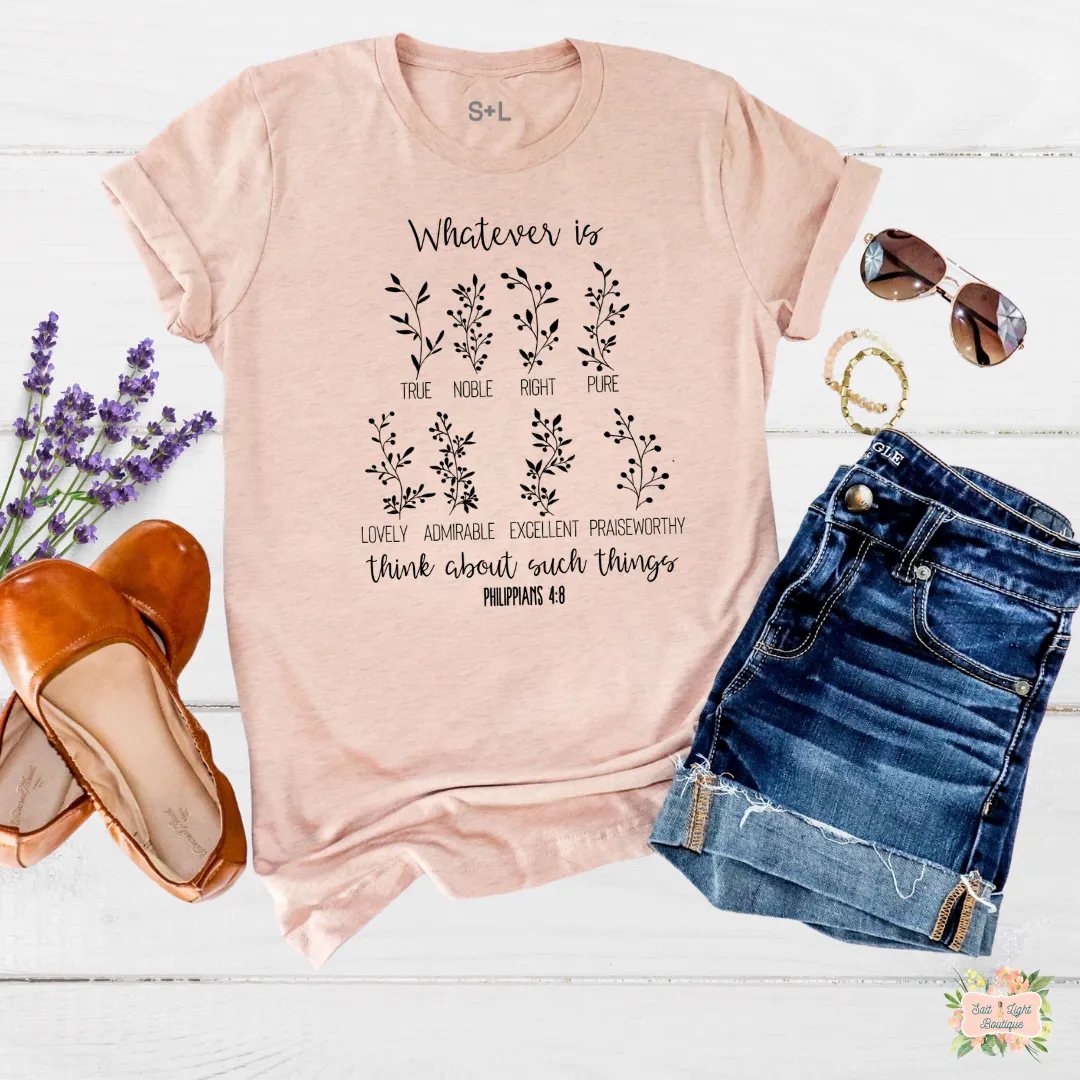 THINK ABOUT SUCH THINGS SHORT SLEEVE WOMEN'S T-SHIRT | UNISEX CUT