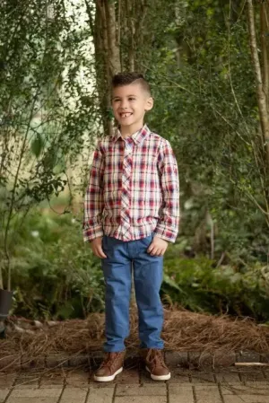 Totally Tailored Blue Slim Fit Boys Pants