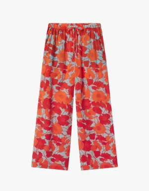 Trovata Vera Pants in Shoreline Poppy