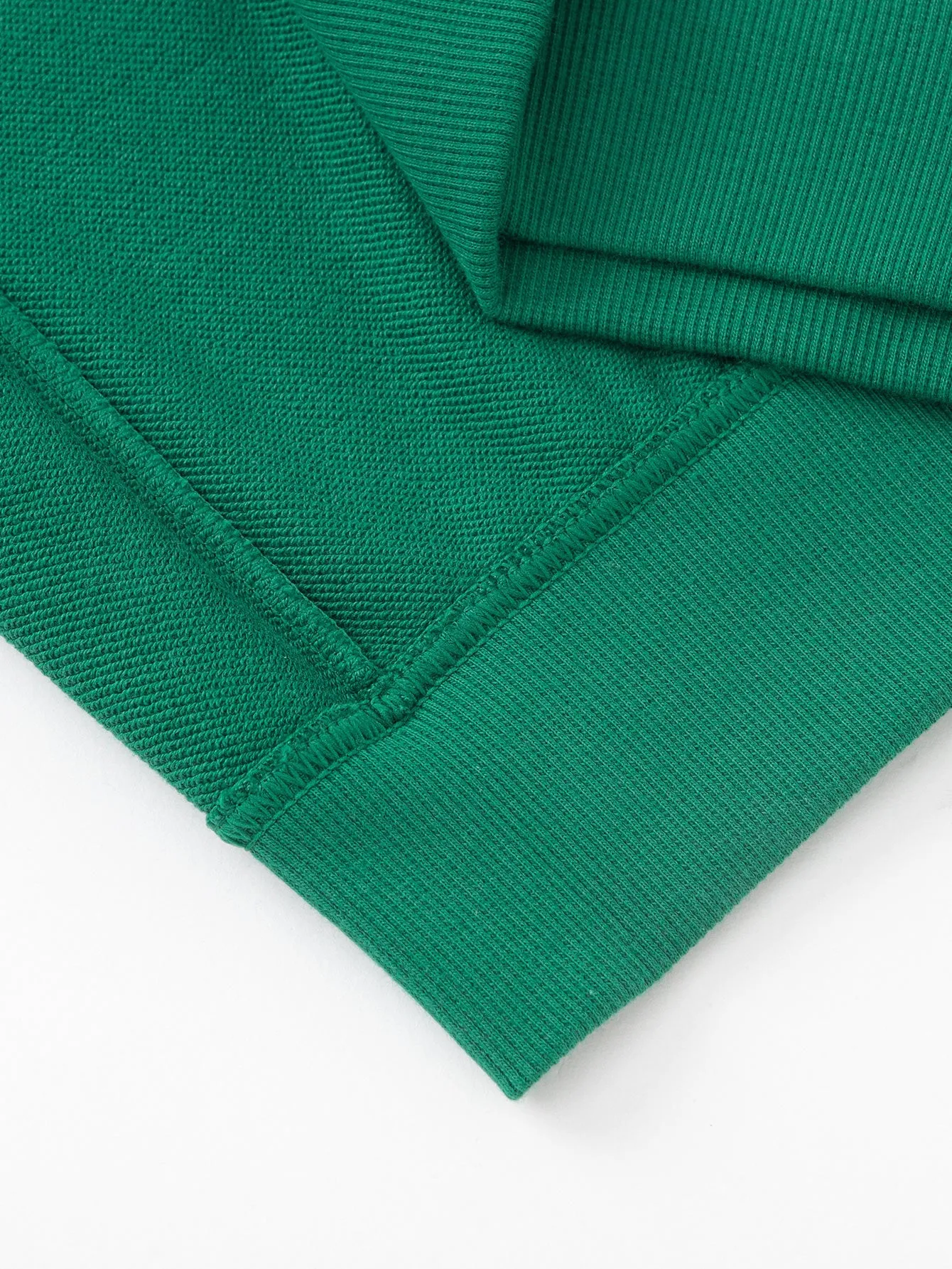 Unisex Daily Life Medium Green Letter Hoody