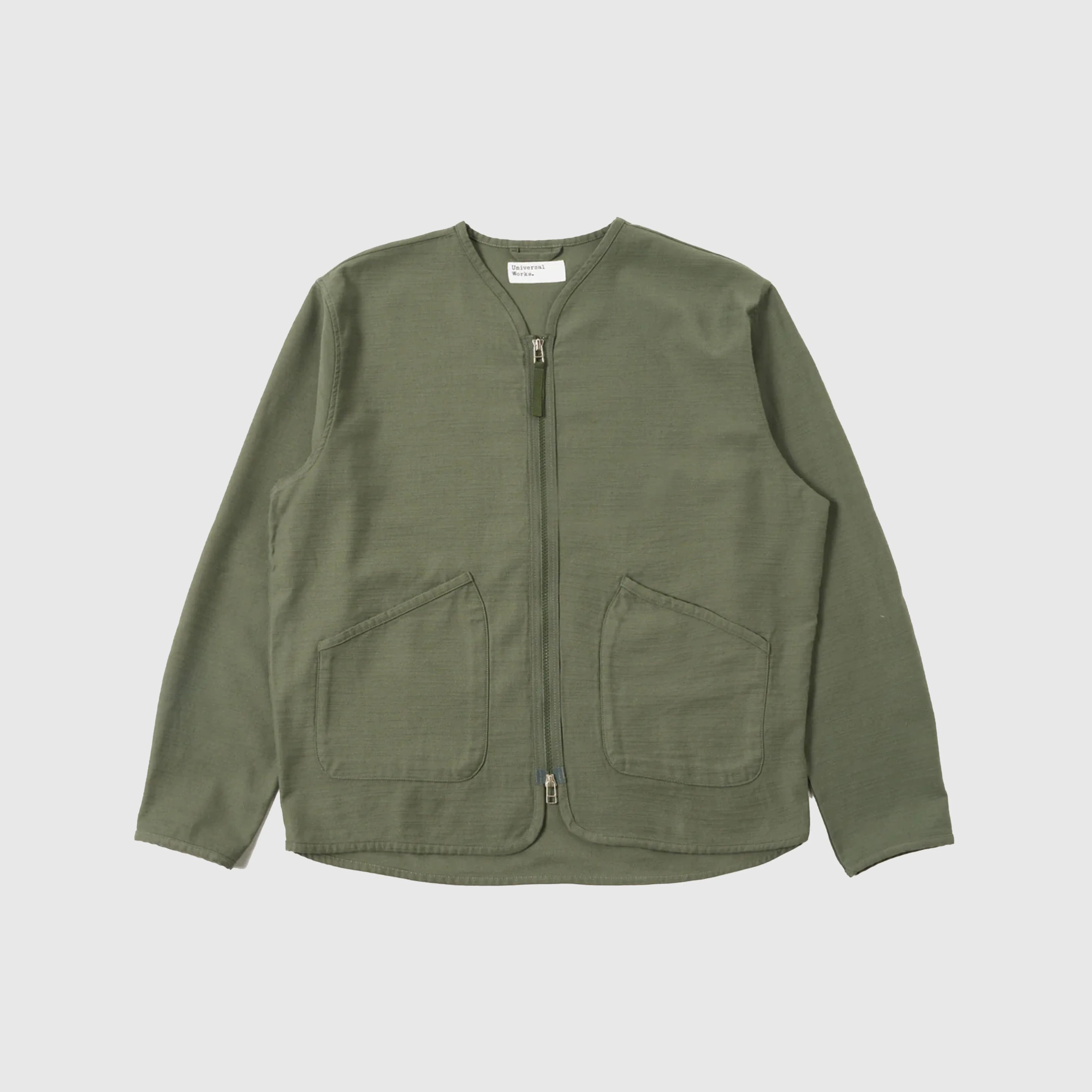 Universal Works Zip Liner Jacket - Olive