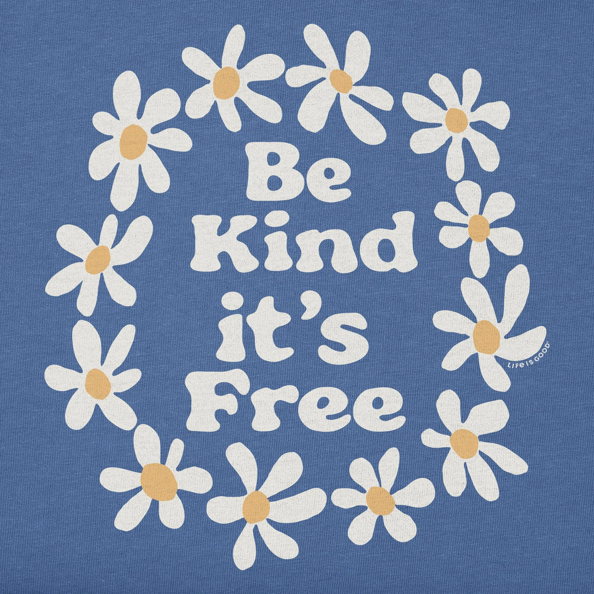 Women's Be Kind It's Free Short Sleeve Crusher Tee
