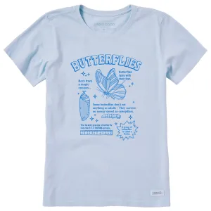 Women's Butterflies are Amazing Short Sleeve Crusher Tee