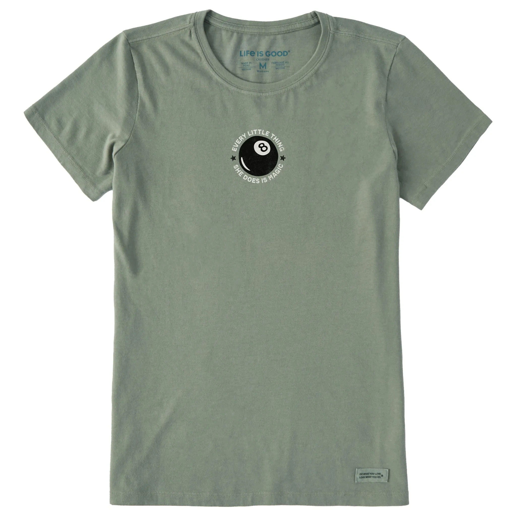 Women's Every Little Thing She Does is Magic Short Sleeve Crusher Tee