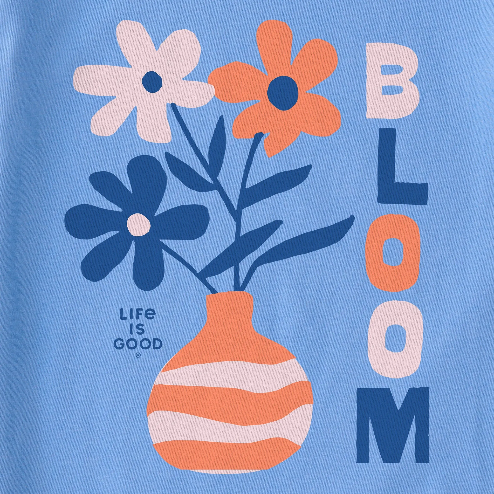 Women's Flowers in Bloom Short Sleeve Crusher Tee