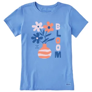 Women's Flowers in Bloom Short Sleeve Crusher Tee