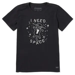 Women's I Need Space Cat Short Sleeve Tee