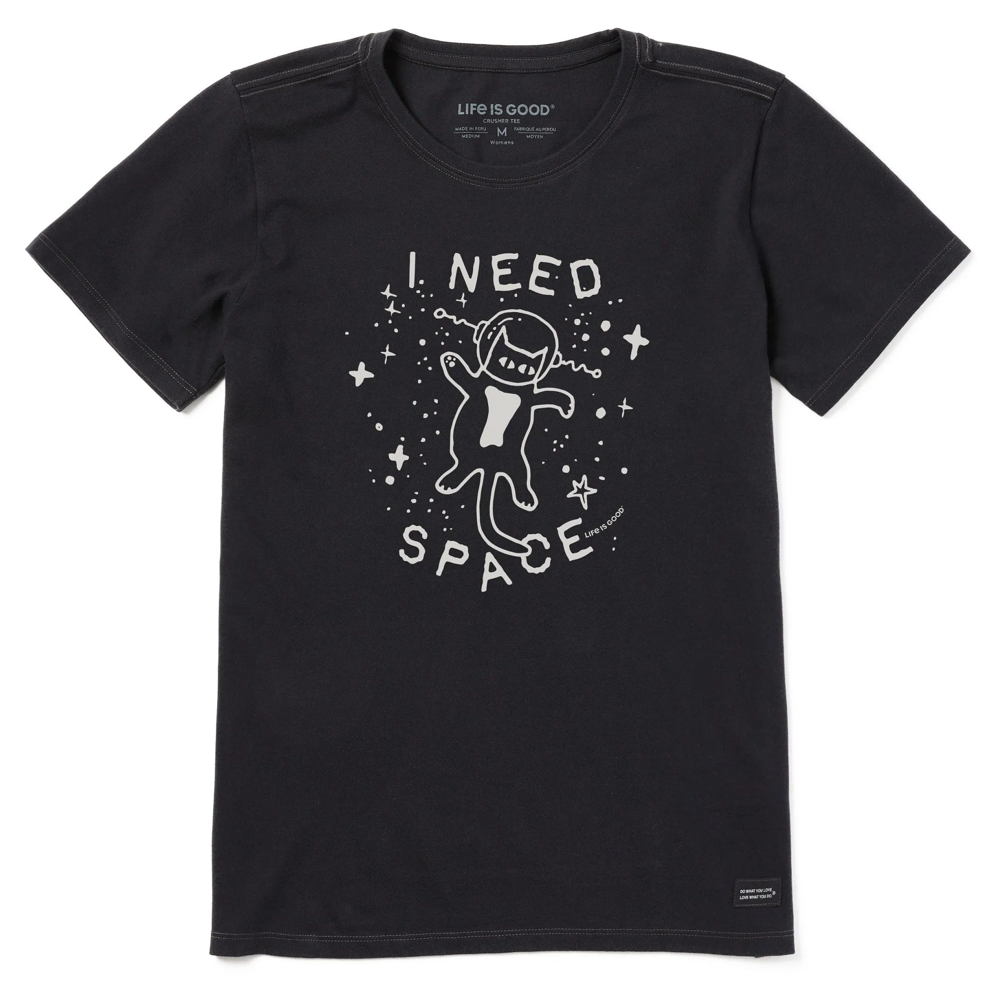 Women's I Need Space Cat Short Sleeve Tee