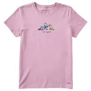 Women's Jake & Rocket Ice Cream Short Sleeve Crusher Tee